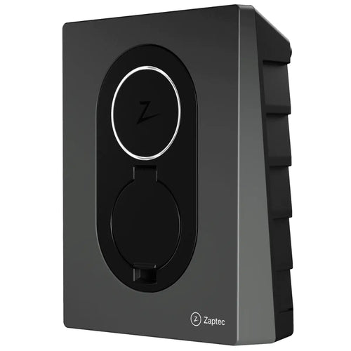 Zaptec Go EV Charger - Compact Smart Home Charging Station, Side View