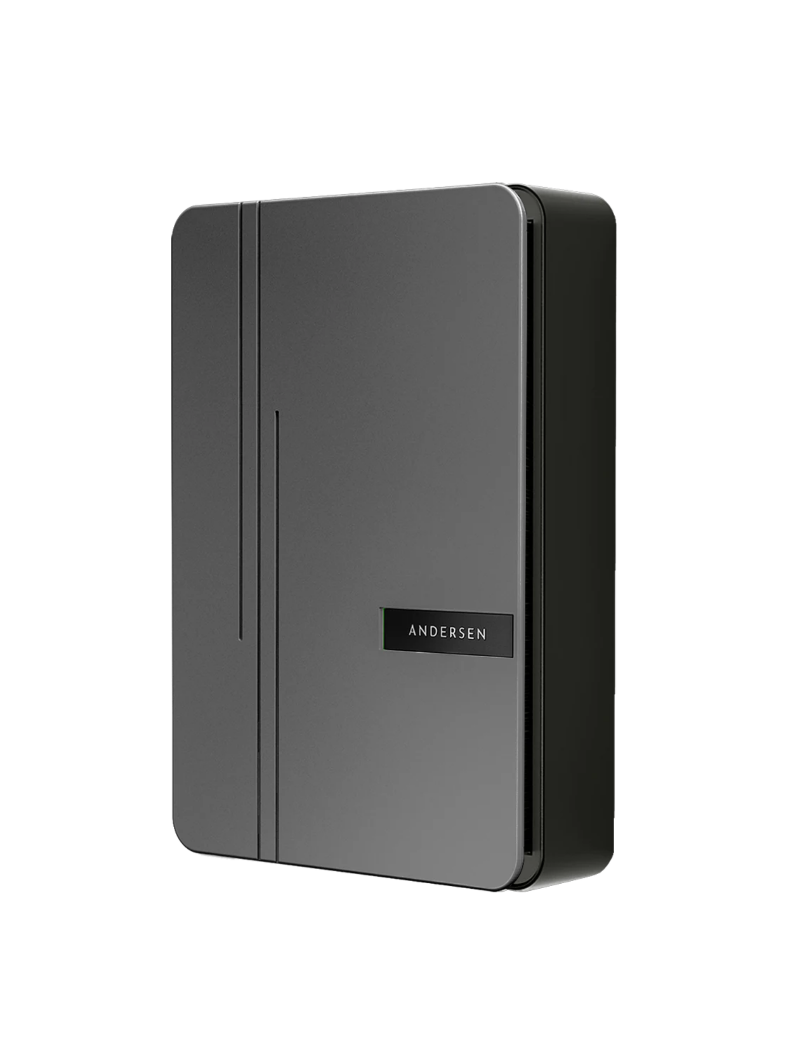 Shop Andersen A3 premium home EV charger, grey finish with hidden cable.