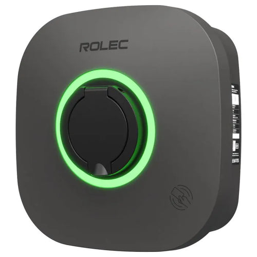 Buy the British-made Rolec EVO smart home electric vehicle charging point from ON-EV.