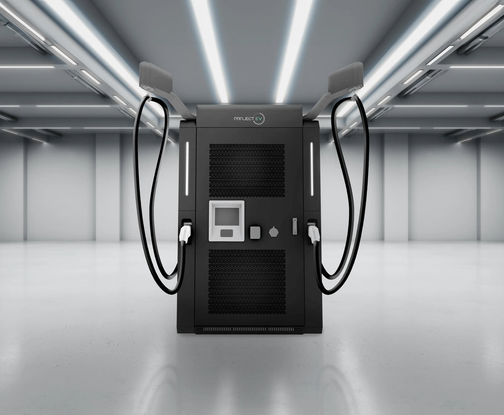 Project EV Dual-Gun DC Fast Charger 240-480kW Commercial EV Charging Station
