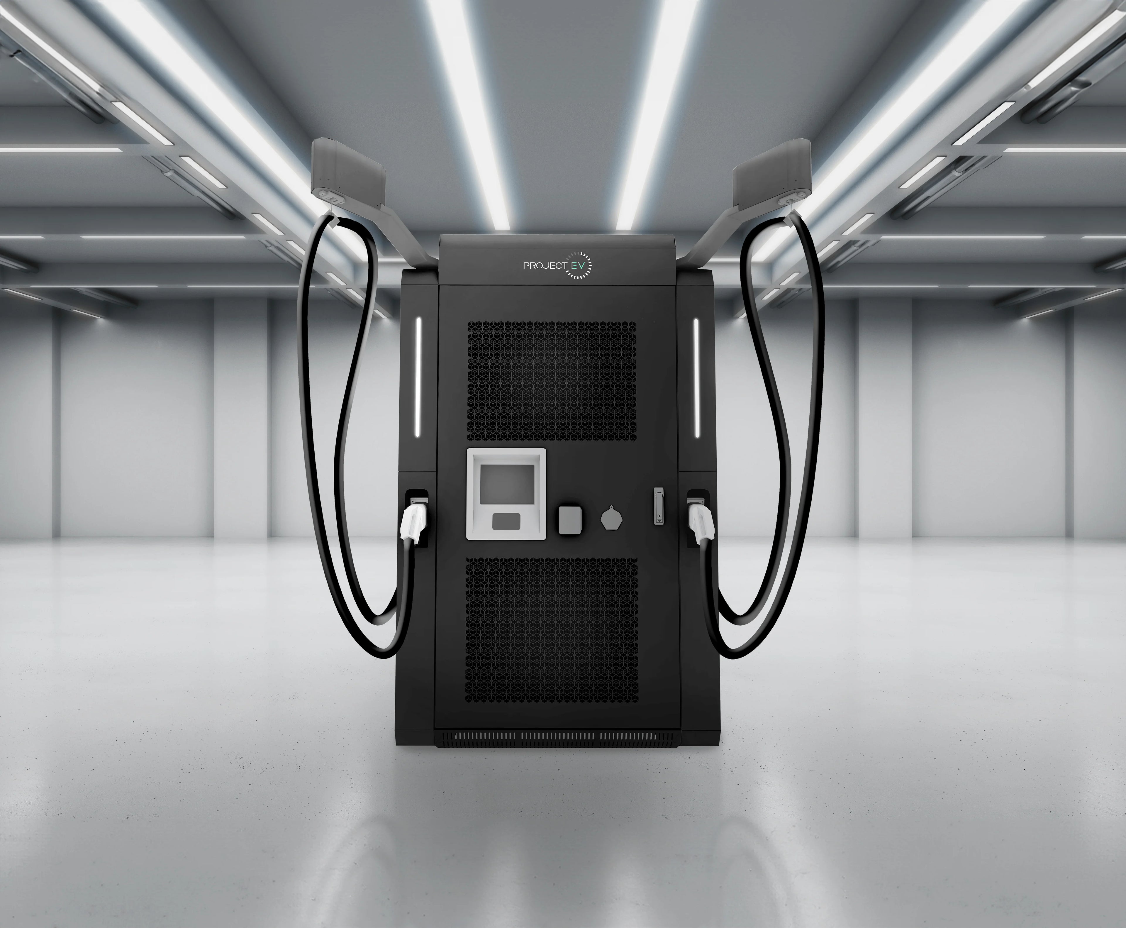 Project EV Dual-Gun DC Fast Charger 240-480kW Commercial EV Charging Station