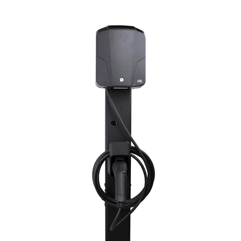 Loady matt black mounting pole for ABL eMH1 - view 8