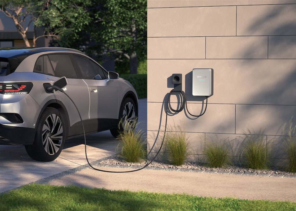 Enphase IQ EV Charger 2 22kW with Type 2 socket in black - view 3