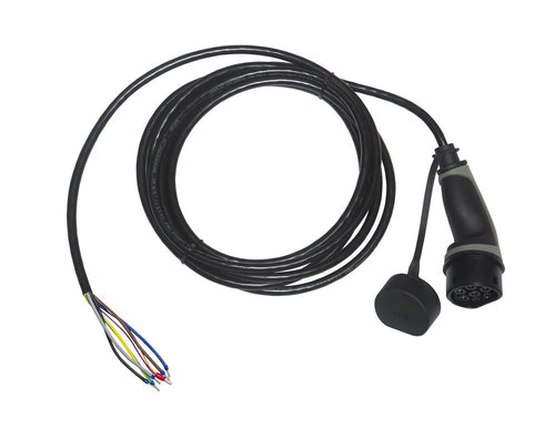 Ratio E-line Type 2 open-end replacement charging cable 22kW - view 2