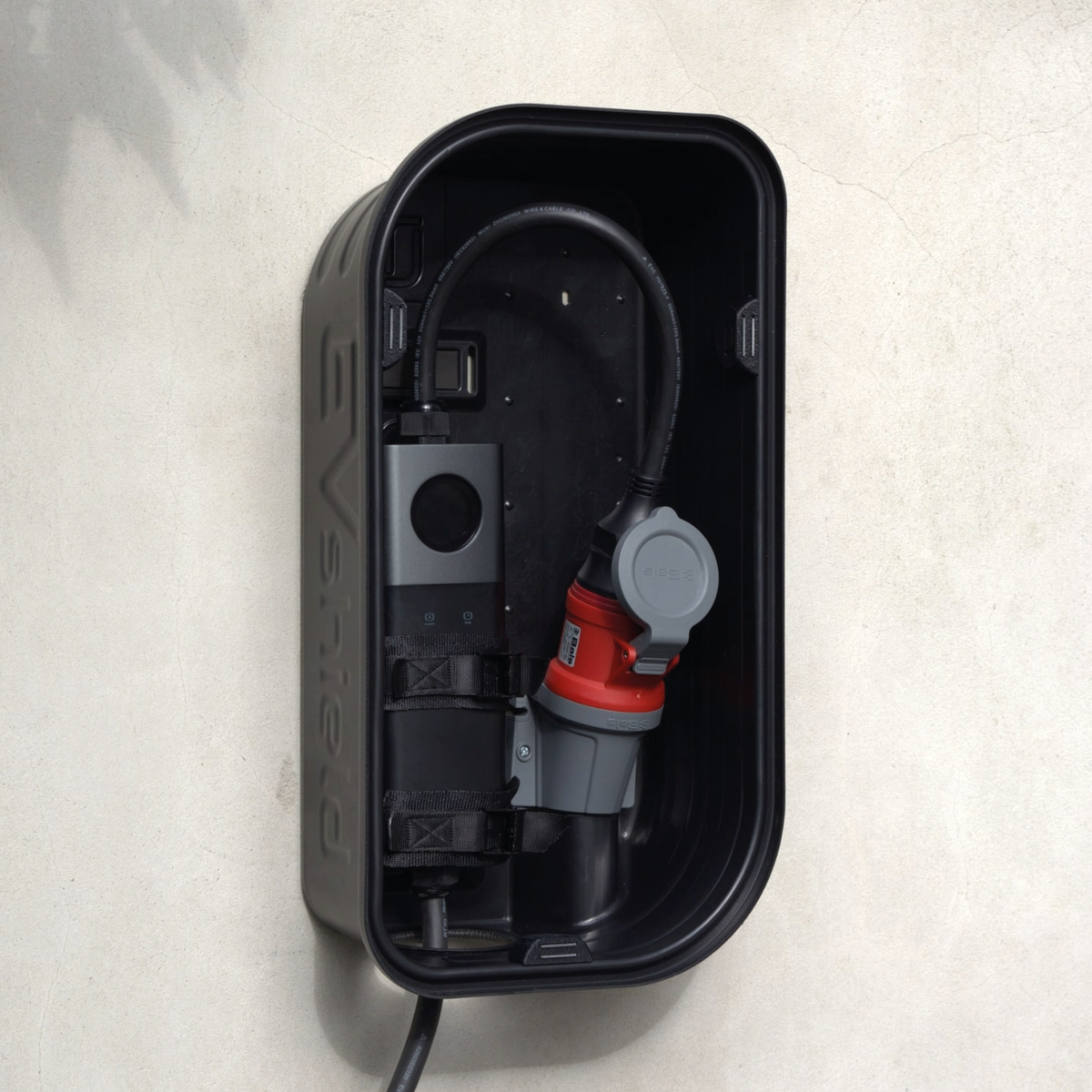 EVshield PLUS enclosure for CEE portable EV chargers - view 2