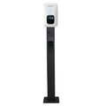 Loady matt black mounting pole for Growatt Thor