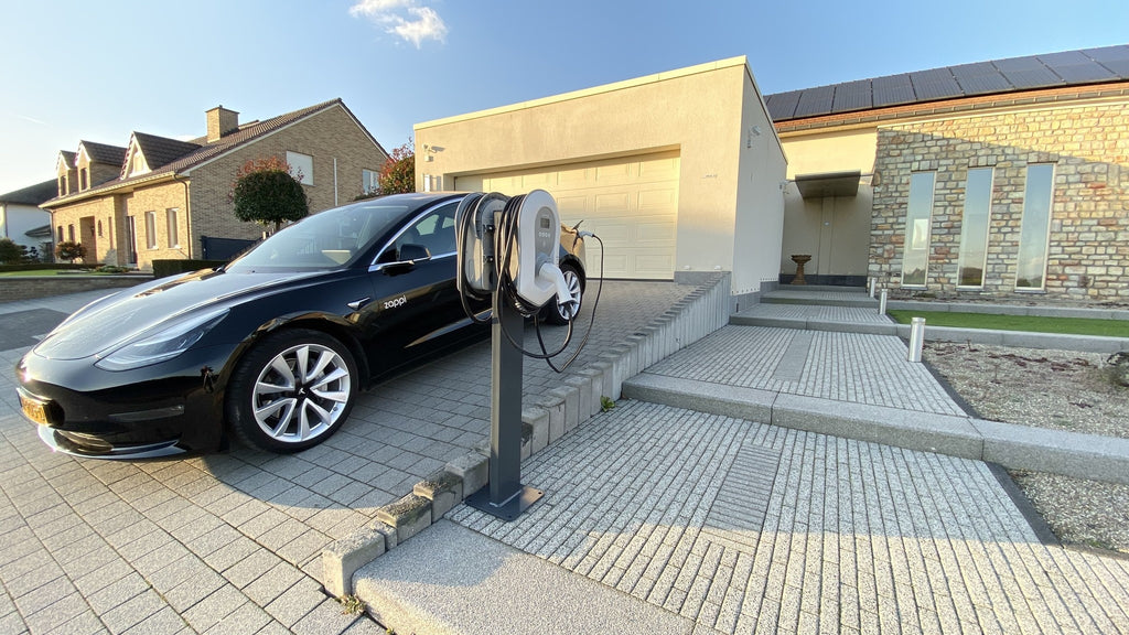 Myenergi anthracite aluminium mounting pole for zappi - view 8