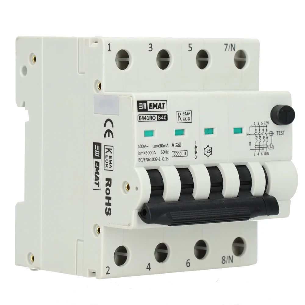 EMAT 3-phase 40A RCBO