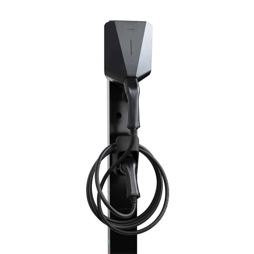 Loady matt black mounting pole for Easee - view 6