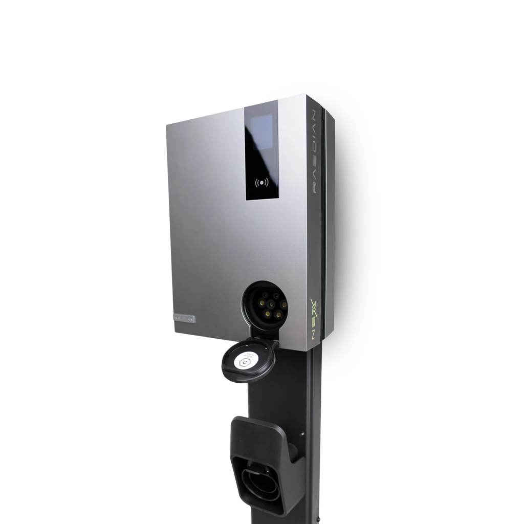 Loady matt black mounting pole for Raedian - view 3