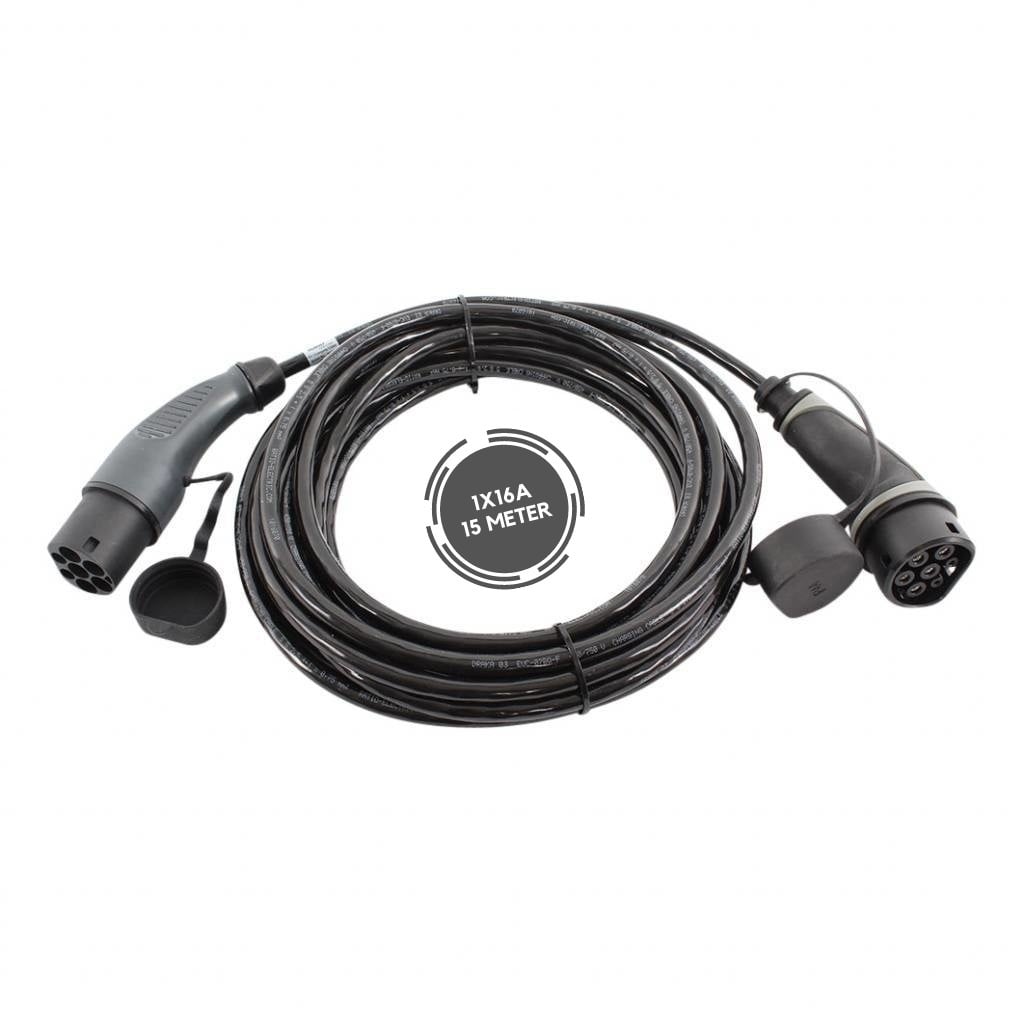 Ratio Basic Line Type 2 to Type 2 EV charging cable 3.7kW