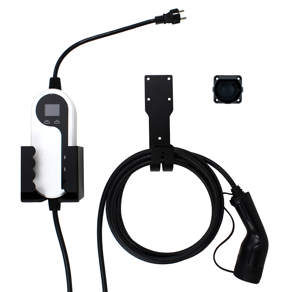 Loady holder for portable EV chargers and charging cables