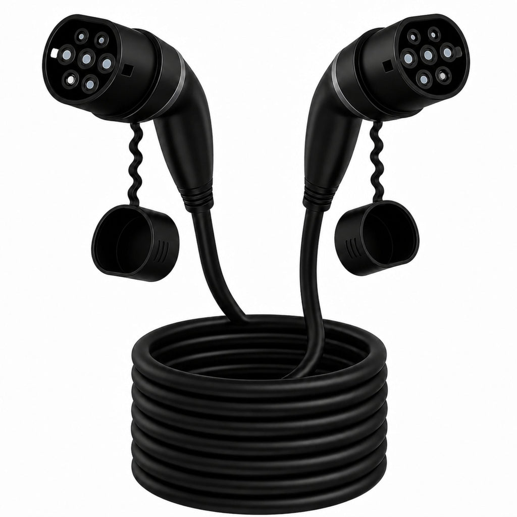 Loady Type 2 to Type 2 EV charging cable 22kW