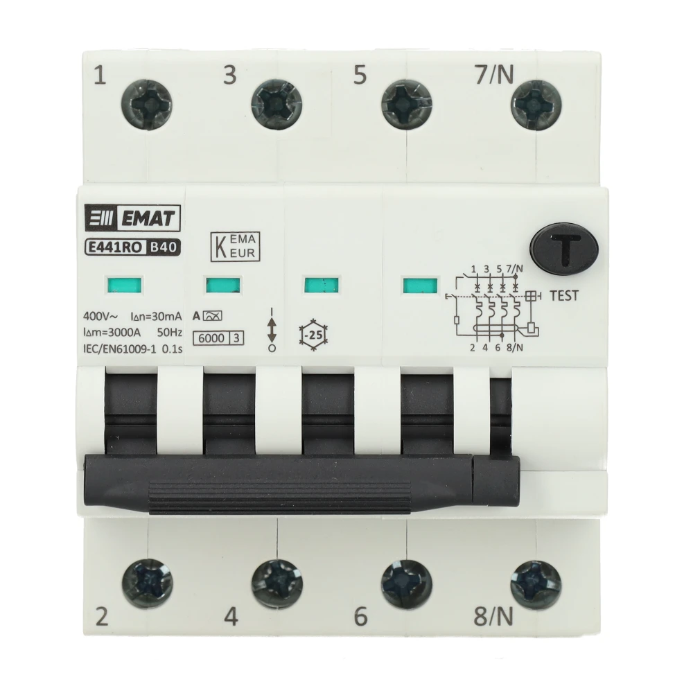 EMAT 3-phase 40A RCBO - view 4