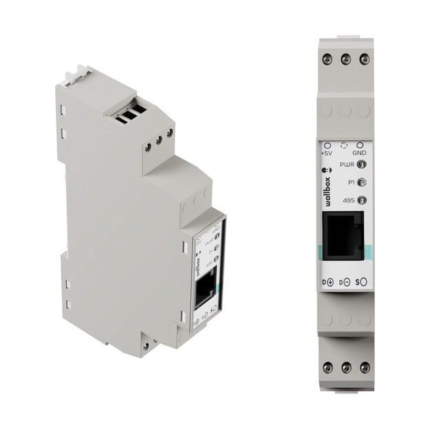 Wallbox P1 port to Modbus meter