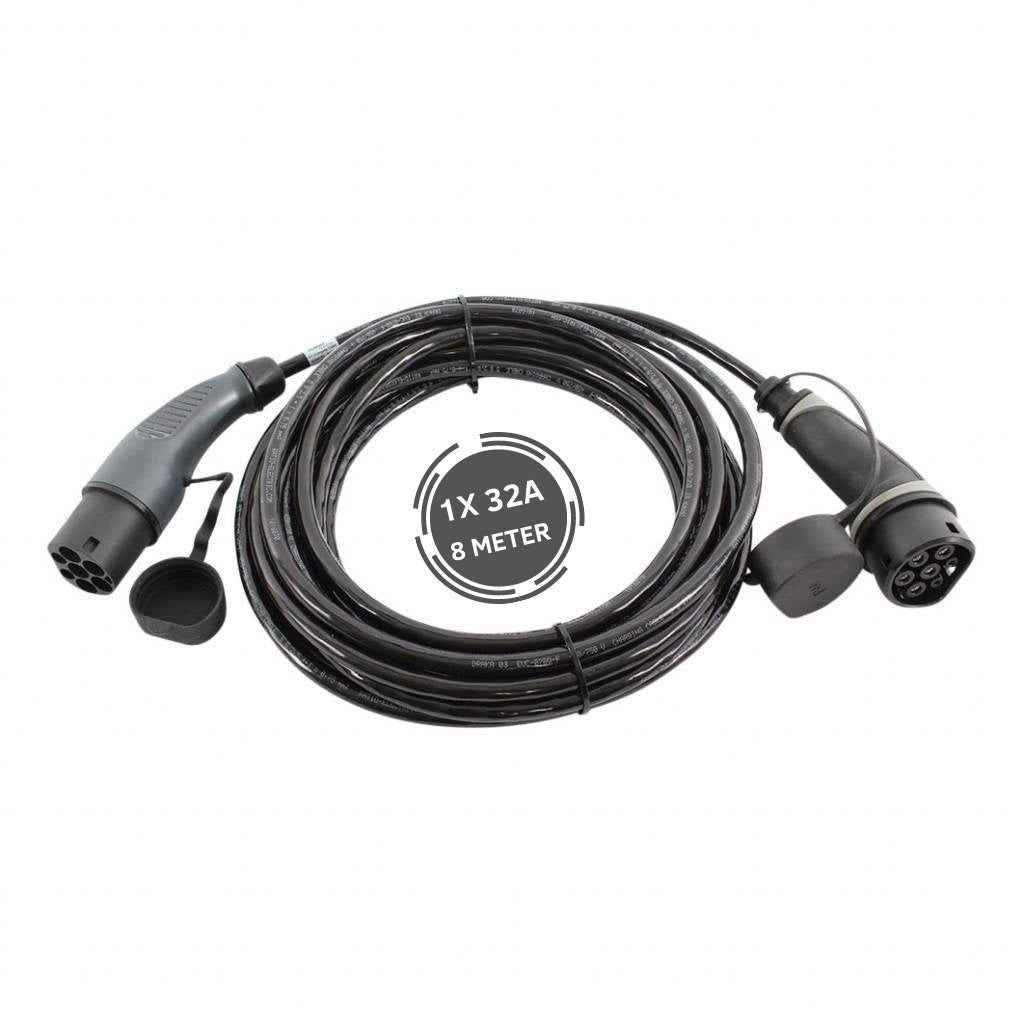 Ratio Basic Line Type 2 to Type 2 EV charging cable 7.4kW - 8m