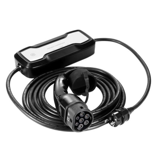 Besen PCD020 portable EV charger with Type 2 plug and Schuko plug - view 2