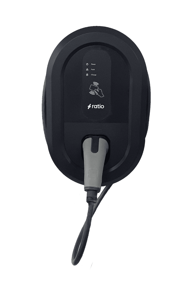 Ratio io6 Pro | 7.4kW / 22kW Business EV Charger | MID Meter 4G