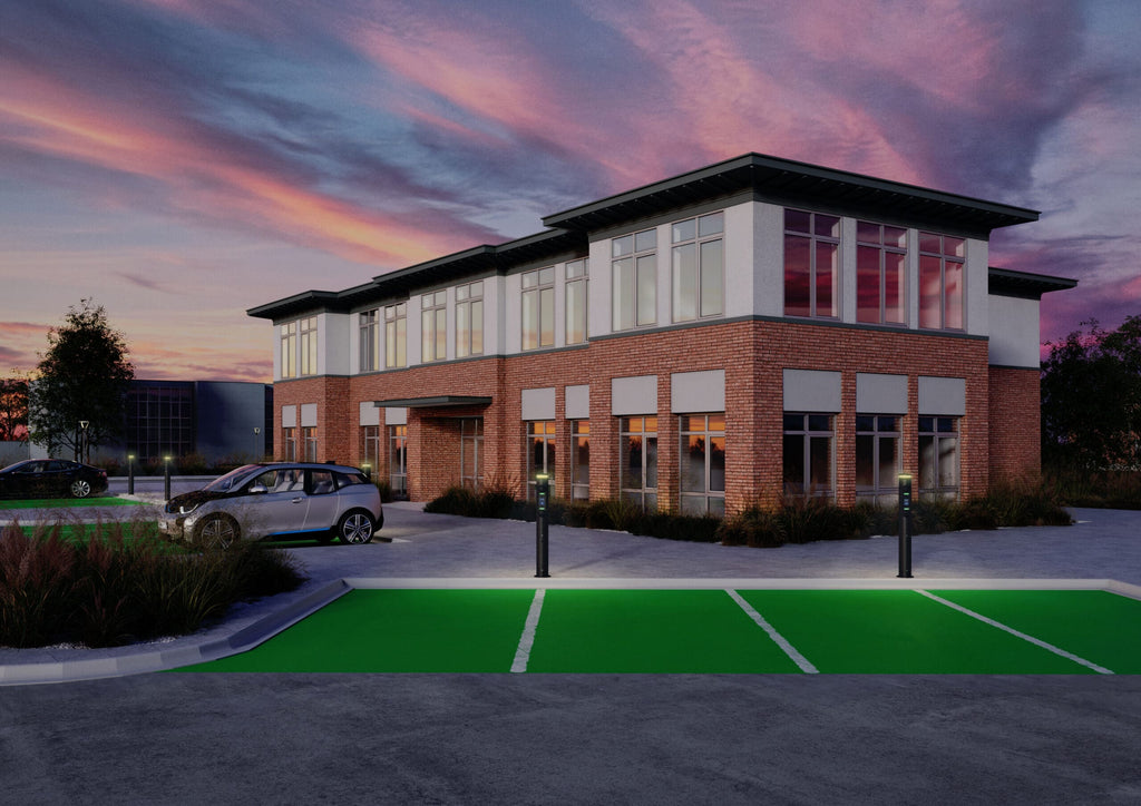 Ratio io7 | Commercial EV Charging Post | 7.4kW / 22kW | Smart Lighting