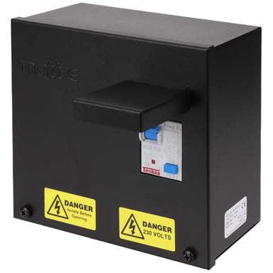 Matt:E SP-EVCP Connection Centre | 32A with DP Type A RCBO