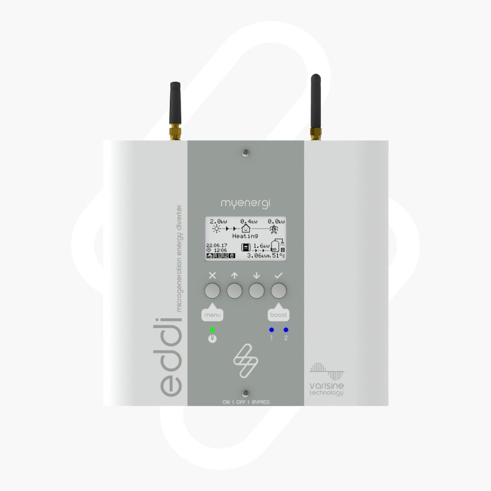 Myenergi eddi Single Phase Power Diverter | Solar & Excess Energy Diverter