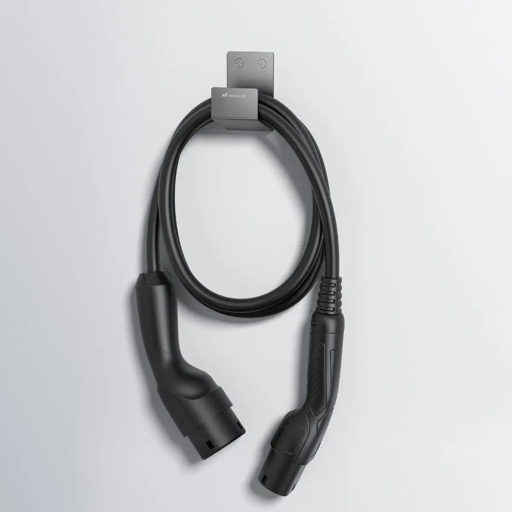 NexBlue Cable Hook | Grey | Wall-Mounted Cable Storage