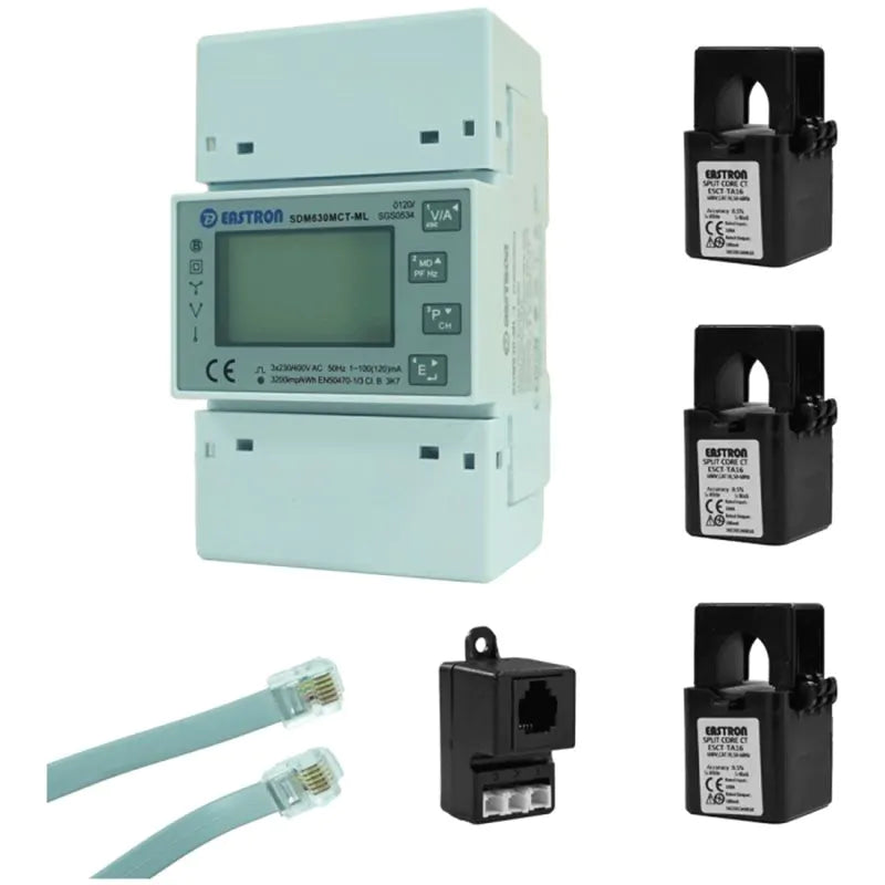 Project EV TPN 100AE Smart Meter Kit with CT Clamps - Buy Energy Monitoring Online