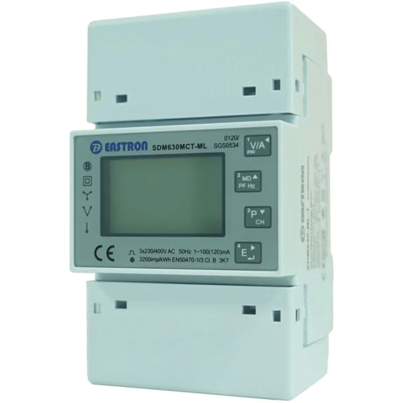Project EV TPN 100AE Smart Meter - Angled View, Buy Energy Monitoring Device Online