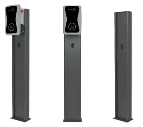 Project EV Dual Pole Floor Stand for Two EV Chargers - Buy Online