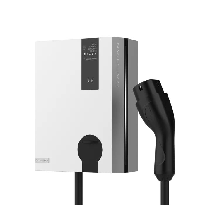Raedian NEO 22kW | MID Meter | 7.5m Tethered Type 2