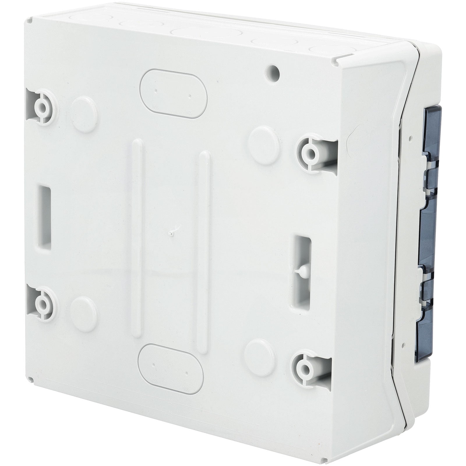 GARO GK40 consumer unit enclosure rear mounting view for EV charger - buy protection distribution board
