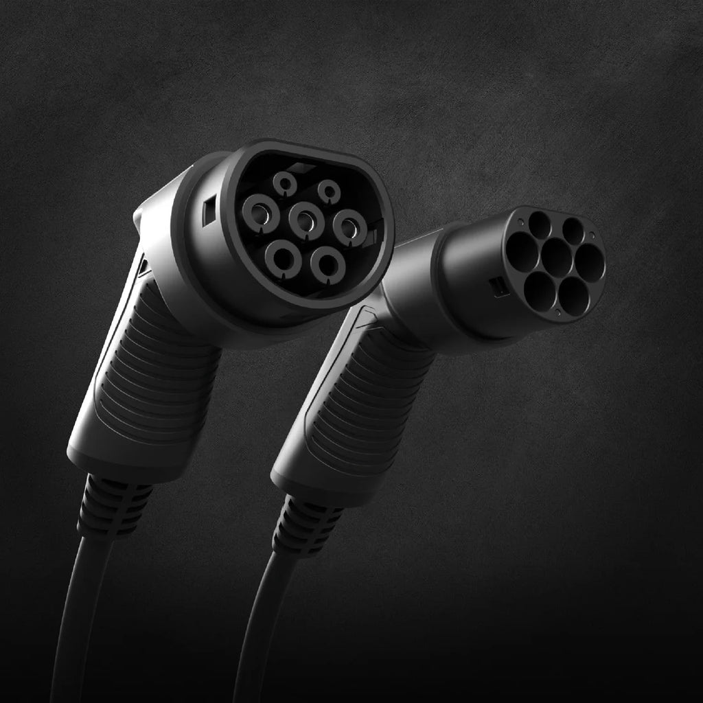 Buy a 32A 7.4kW Type 2 electric vehicle charging cable for home and public use from ON-EV.