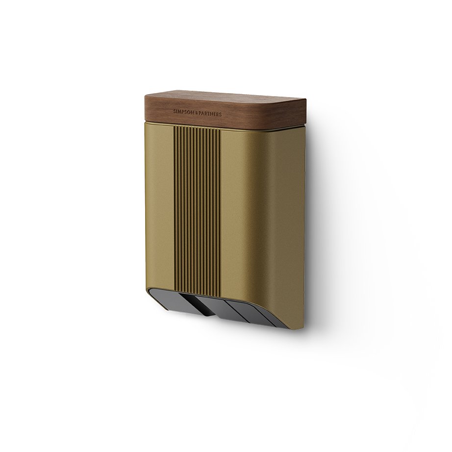 Simpson Home Series V3 - Medium Bronze body, Walnut cap