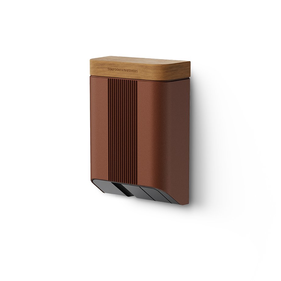 Simpson Home Series V3 - Universal Brown body, Mid Oak cap