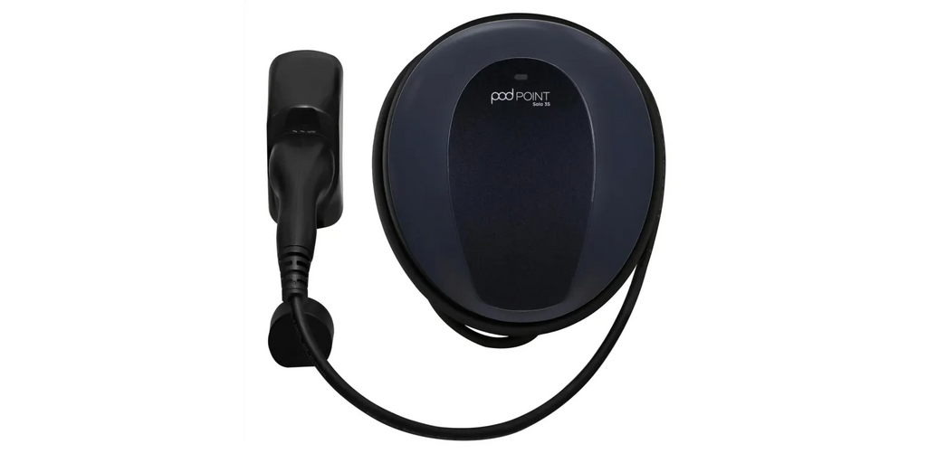 Pod Point Solo 3S | 7kW Single Phase | 5m Tethered Type 2