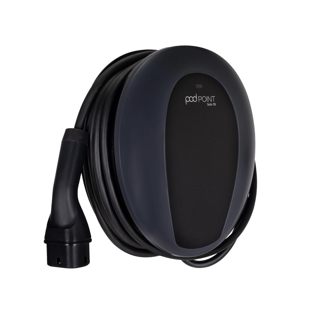 Pod Point Solo 3S EV Charger - Tethered Unit, Thumbnail View 2 - Buy Online