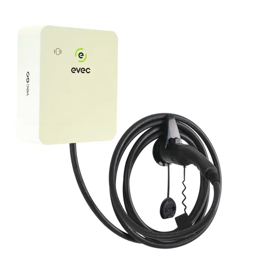 Evec VecGO | 22kW Tethered | 5m Type 2 Cable