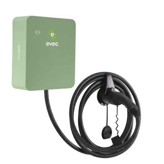 Evec VecGO | 22kW Tethered | 5m Type 2 Cable