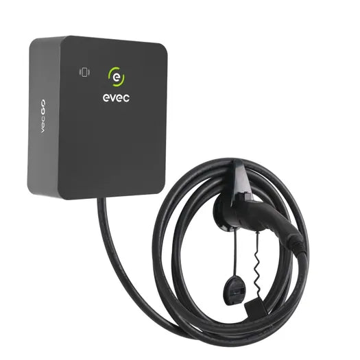 Evec VecGO | 22kW Tethered | 5m Type 2 Cable