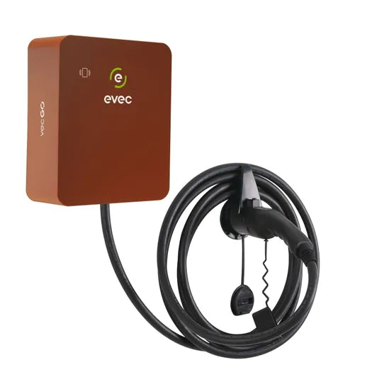 Evec VecGO | 22kW Tethered | 5m Type 2 Cable
