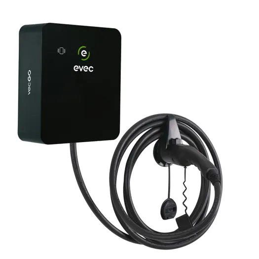 Evec VecGO | 22kW Tethered | 5m Type 2 Cable